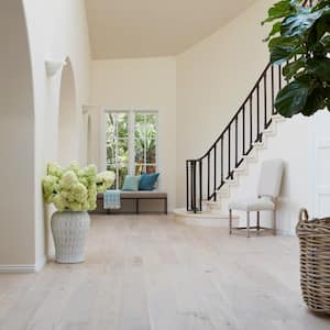 Rincon French Oak 1/2 in. T x 7.5 in. W Water Resistant Wire Brushed Engineered Hardwood Flooring (23.3 sq. ft./case)