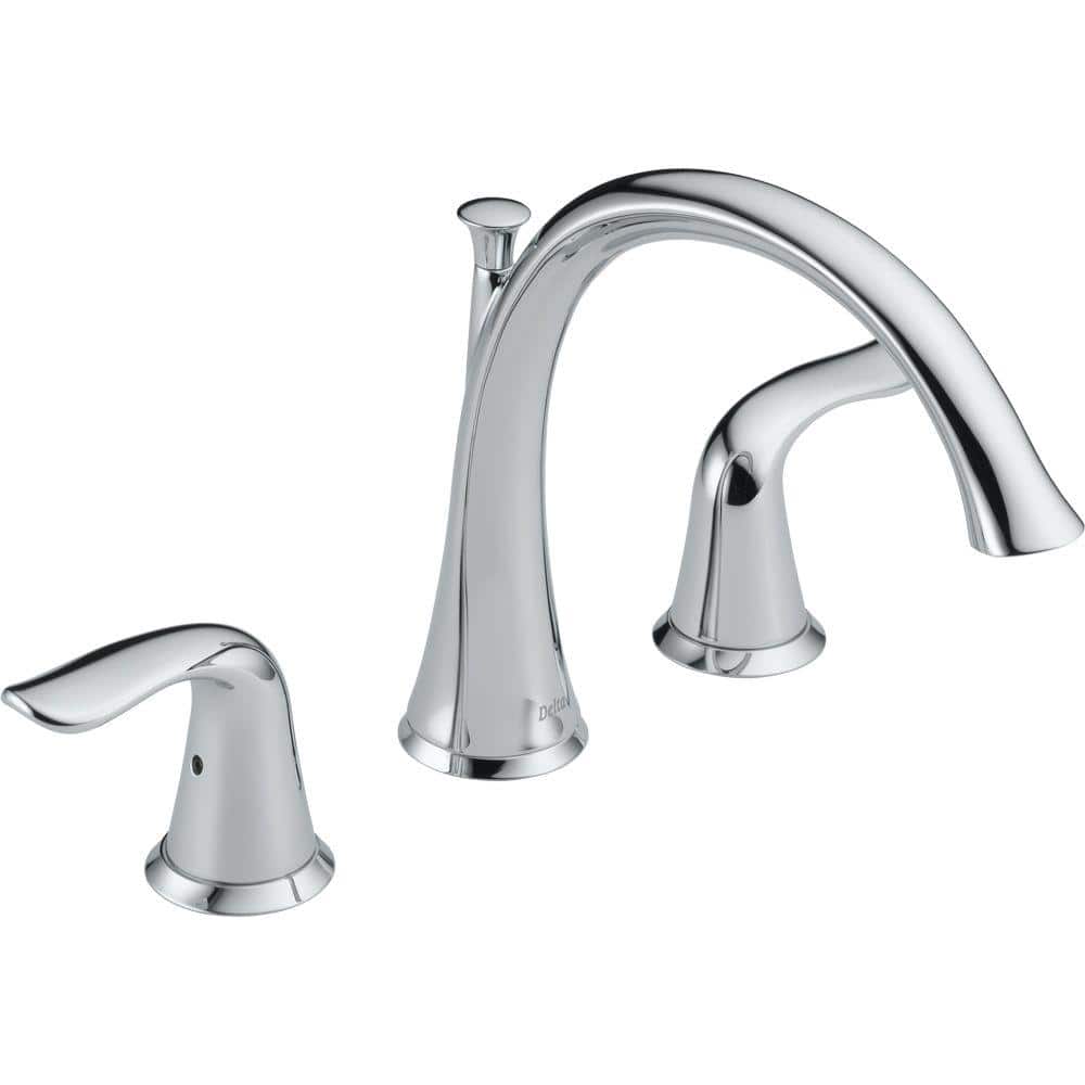 Lahara Double Handle Deck Mounted Roman Tub Faucet Trim