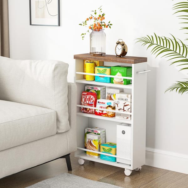 Skinny Storage Cart hotsell Matte White - Brightroom™