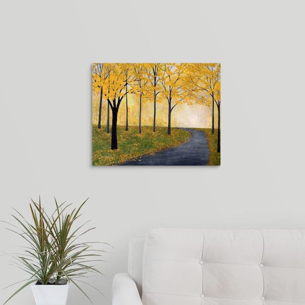 GreatBigCanvas "Golden Fall" by Herb Dickinson Canvas Wall Art