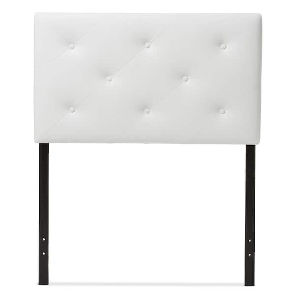 Baxton Studio Baltimore White Queen Headboard 28862 5363 HD The