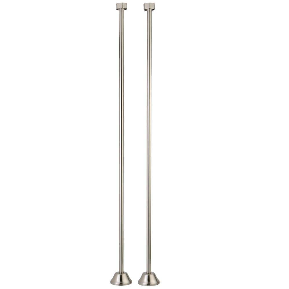 Vintage Straight Bath Supply, Brushed Nickel price history on PriceWatchPro