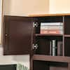 HOMCOM 58 in. L-Shaped Black MDF 1-Drawer Corner Computer Desk with Hutch  with Storage Cabinets, Shelves 836-324BK - The Home Depot