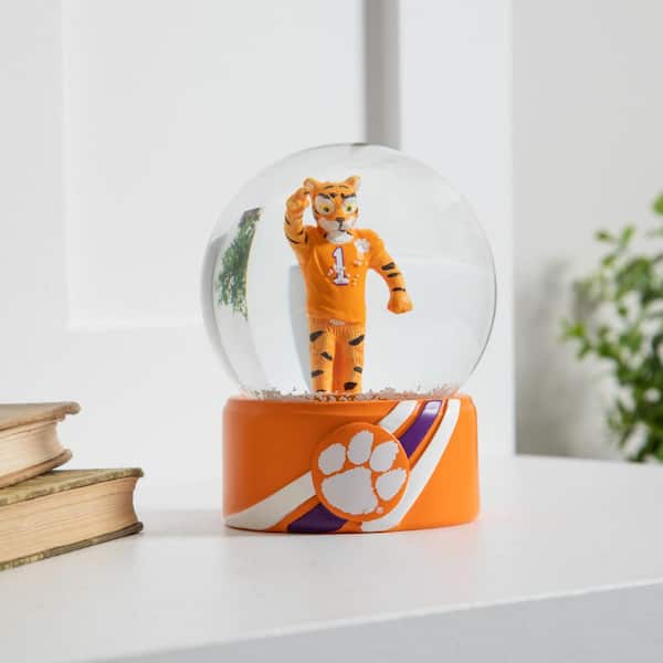 Evergreen Enterprises Clemson University 5 in. Glass Tabletop Snow Globe