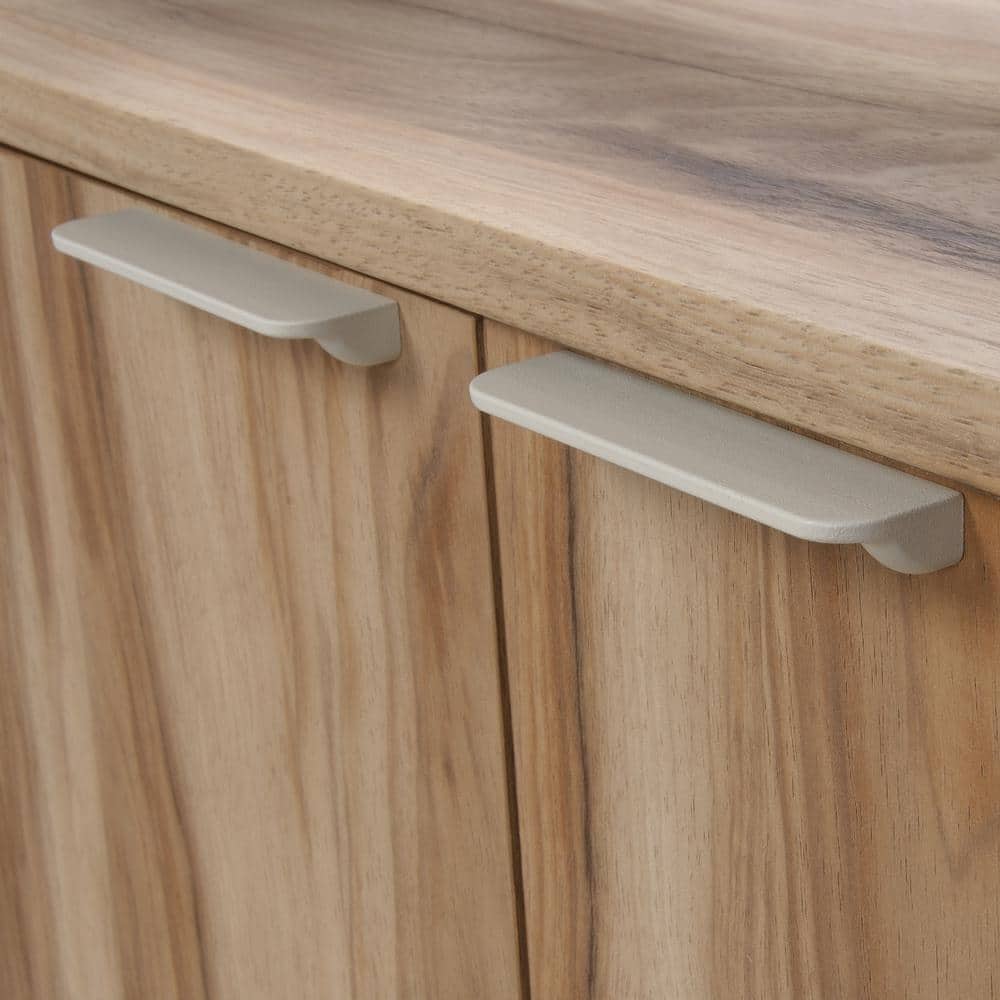 Kiln Acacia Finish Hidden Storage Bookcase Door Kit