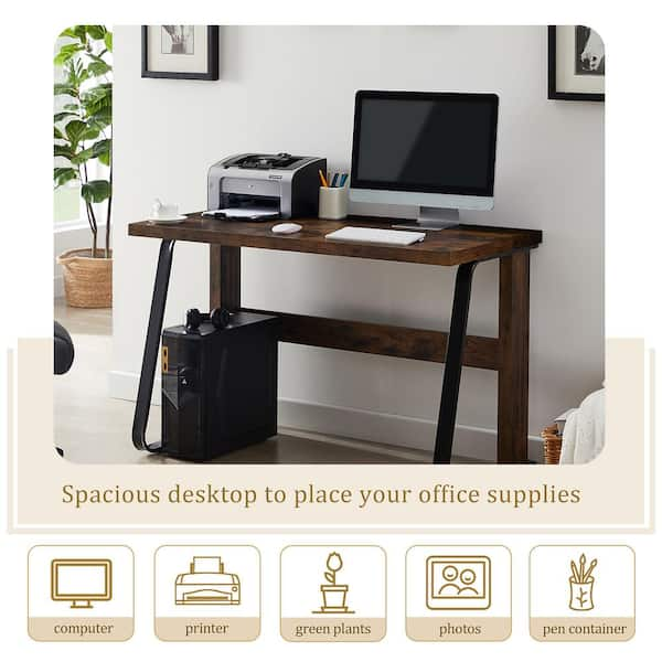 Evane industrial deals folding computer desk