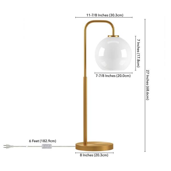 brass look table lamp kmart