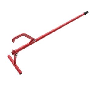 Earth Worth Log Peavey and Cant Hook Tool 49 in. Wood Handle for Separating  Stacked Firewood Retractable 18 in. Opening 322866PEZ - The Home Depot