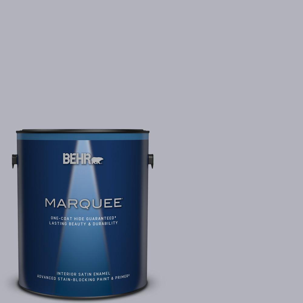 BEHR MARQUEE 1 gal. N5403 Vanity OneCoat Hide Satin Enamel Interior
