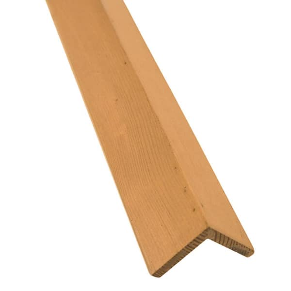 Sandstone 48 in. Outside Corner Peel and Stick Wall Applique Panel