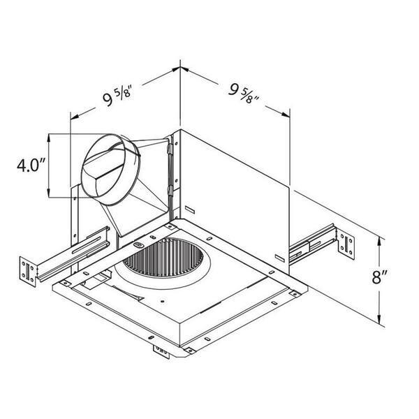 Signature Series 130 CFM Humidity Sensing Ceiling Bathroom Exhaust Fan, Energy Star Signature Series 130 CFM Humidity Sensing Ceiling Bathroom Exhaust Fan, Energy Star