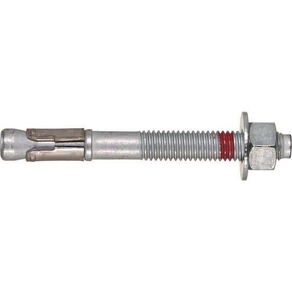 Hilti 5/8 in. x 7 in. Kwik Bolt TZ2 316-Stainless Steel Hex Nut Concrete Wedge Anchor (15-pack)