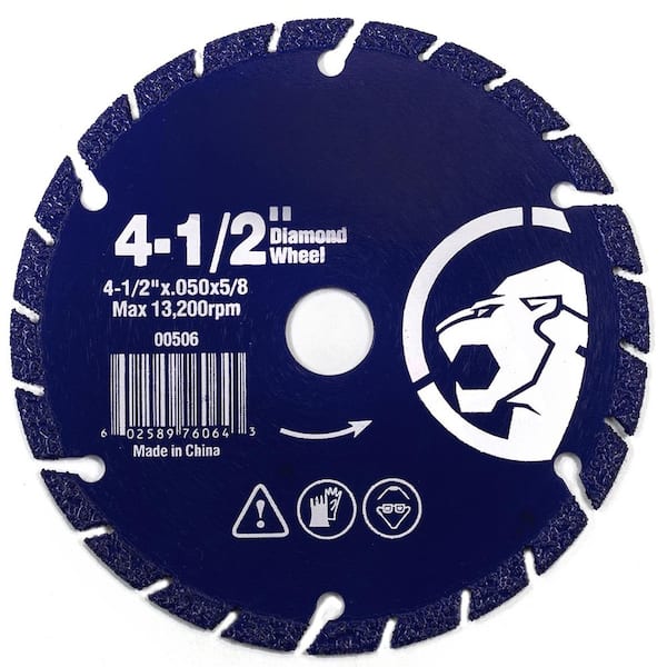14 in. Metal Cut Cutting Saw Wheel Turbo Segmented Rim Diamond Blade (1-Pack)