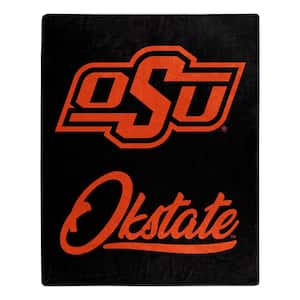 NCAA Multi-Color Oklahoma State Signature Raschel Throw