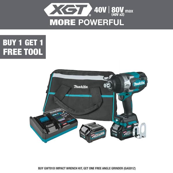 40V Max XGT Brushless Cordless 4-Speed High-Torque 3/4 in. Impact Wrench Kit w/Friction Ring Anvil 2.5Ah