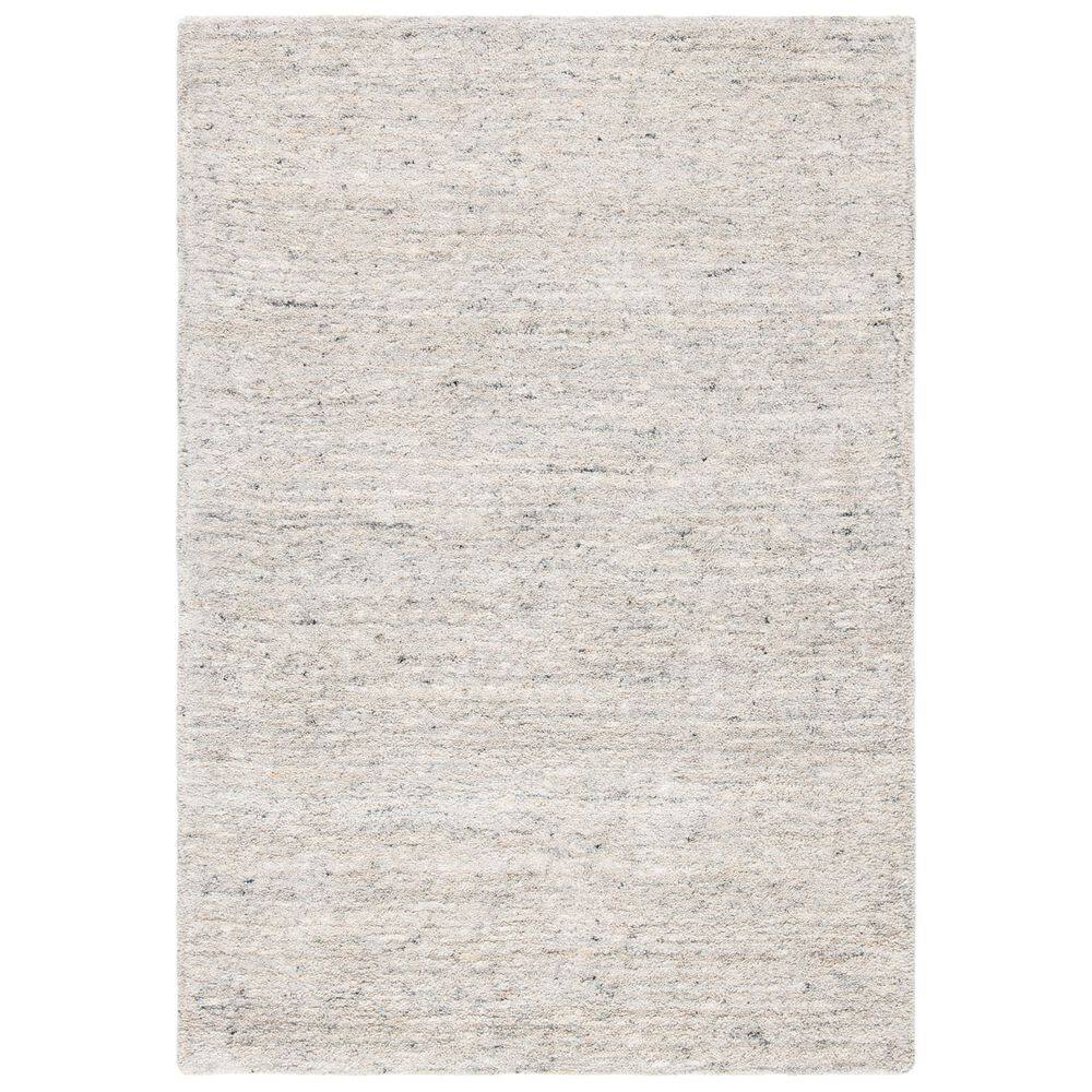 Ivory Wool Tufted Handmade Rectangular Rug 2' x 3'