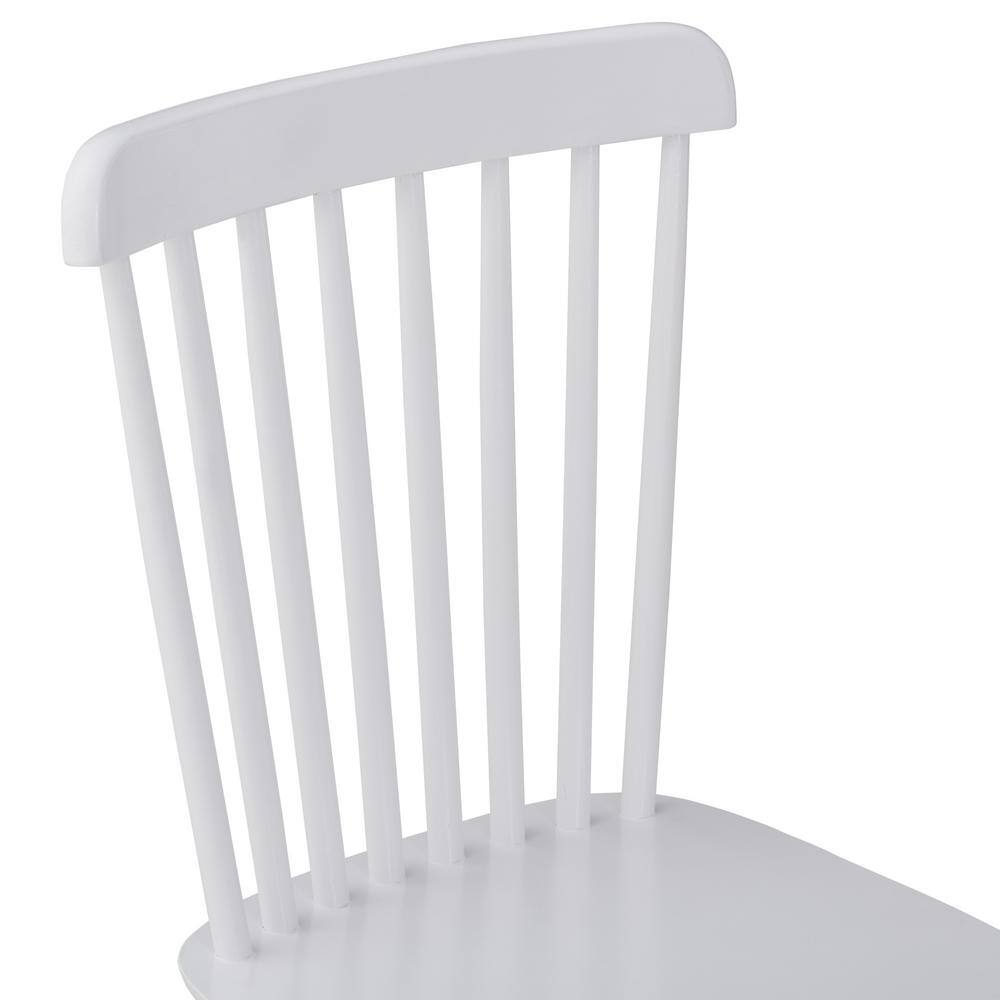 Gracie Oaks Windsor 15.7" Wide Solid Wood Slat Back Dining Chair (Set of 4)