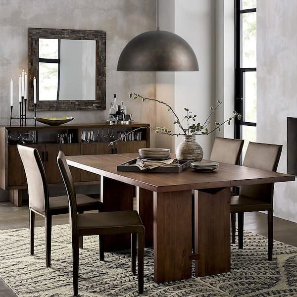 Rennnsan Nicholas 1-Light Coffee Brown Rubbed Gold Oversized