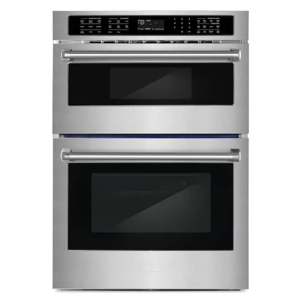 30 in. Regal Collection 4.8 cu. ft. Electric Wall Oven and Microwave Combo in Air Fry, Convection, Stainless Steel
