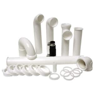 Garbage Disposal Installation Kit in White