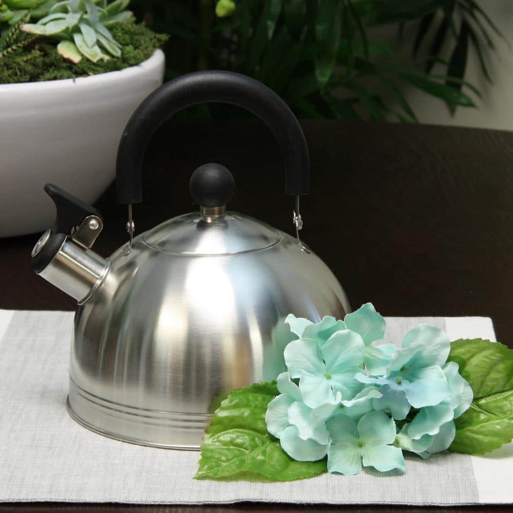 Carterton 1.5 Qt Stainless Steel Whistling Tea Kettle