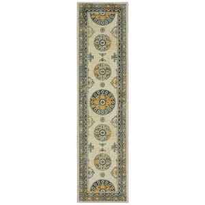 Ladoga Orange 2 ft. x 5 ft. Oriental Runner Rug