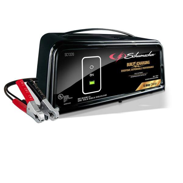 home depot 12 volt battery charger