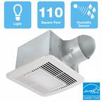 Delta Breez 80 CFM Ceiling Humidity Sensing Exhaust Bath Fan At - View #5