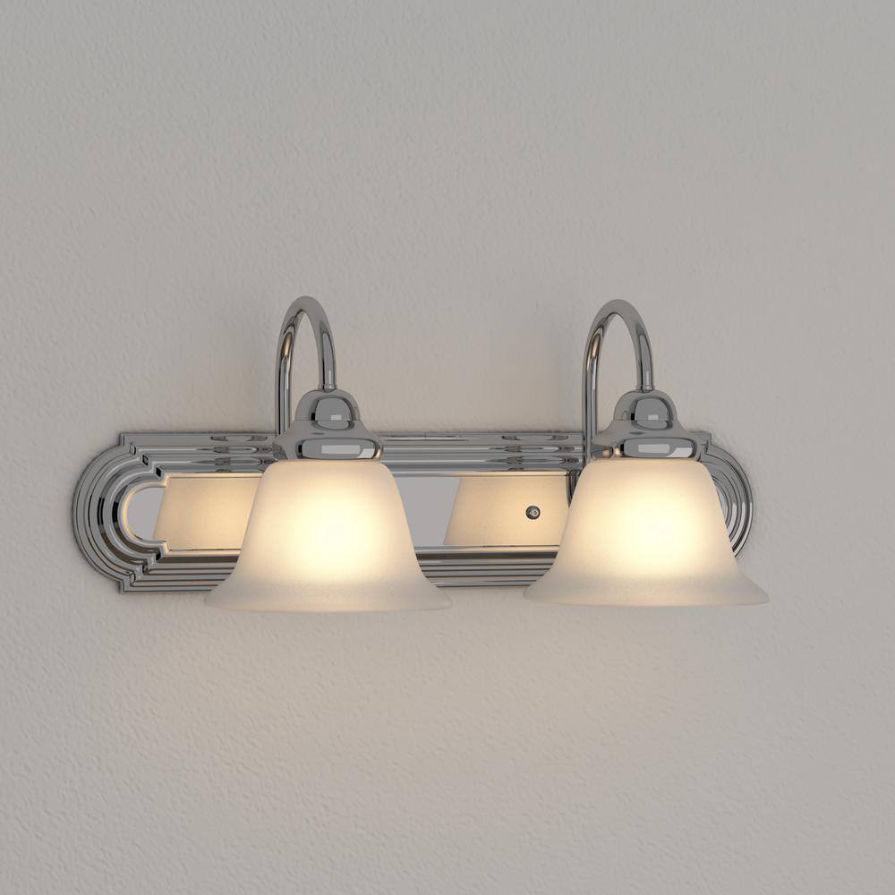 Ballerina Chrome 18" Direct Wired Bell Vanity Light