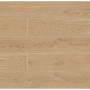 Take Home Tile Sample - Cabana Blonde 9 in. x 9 in. Matte Wood Look Porcelain Floor and Wall Tile