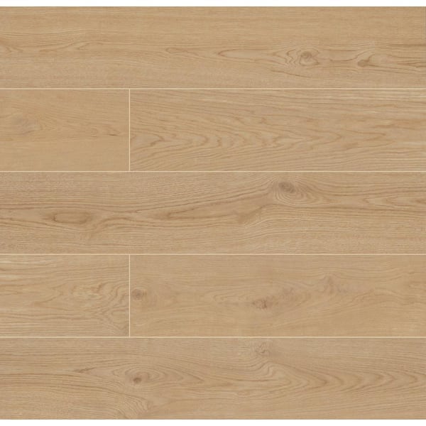 MSI Cabana Blonde 9 in. x 47 in. Matte Wood Look Porcelain Floor and Wall Tile (712.32 sq. ft./Pallet)