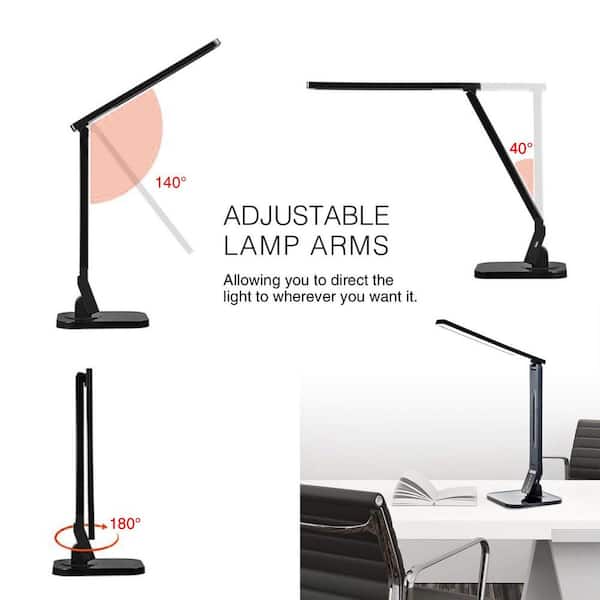 Etekcity LED Desk Lamp with USB Charging Port, Eye-caring Table