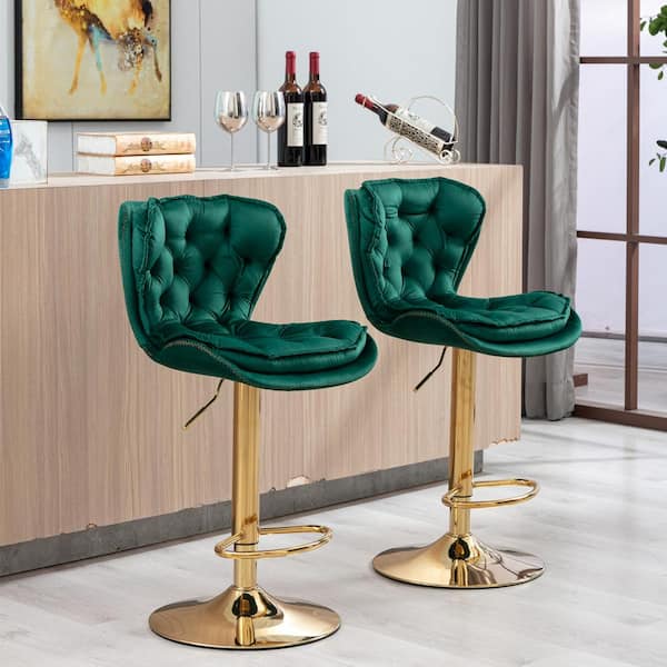 Button discount bar stools