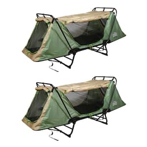 Original Portable Versatile Cot, Chair, and Tent, Easy Setup (2-Pack), 300 lbs. Weight Capacity