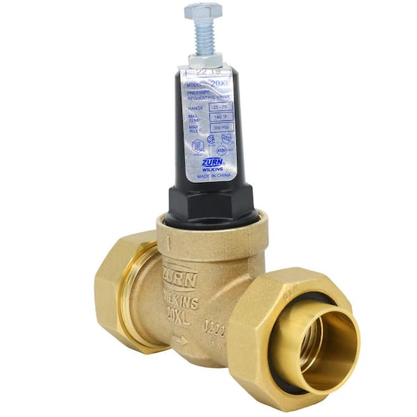 Watts 1 Sweat Double Union Pressure Reducing Valve CxC -  -  Plumbing, Electric & Lighting Wholesale