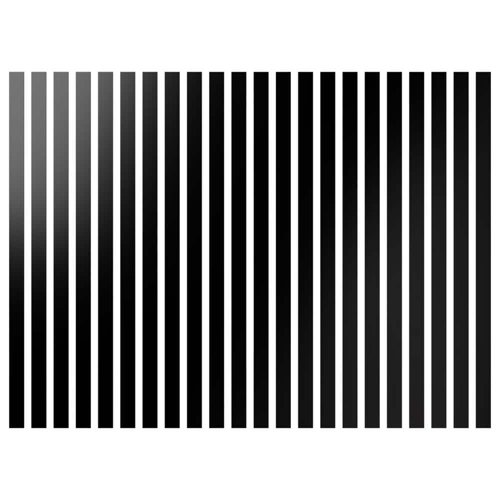 Adjustable Slat Wall 1/8 in. T x 2 ft. W x 4 ft. L Black Acrylic Decorative Wall Paneling (22-Pack) price history on PriceWatchPro