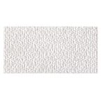 Retreat White 10 in. x 20 in. Glossy Textured Ceramic Wall Tile (10.76 sq. ft./Case)