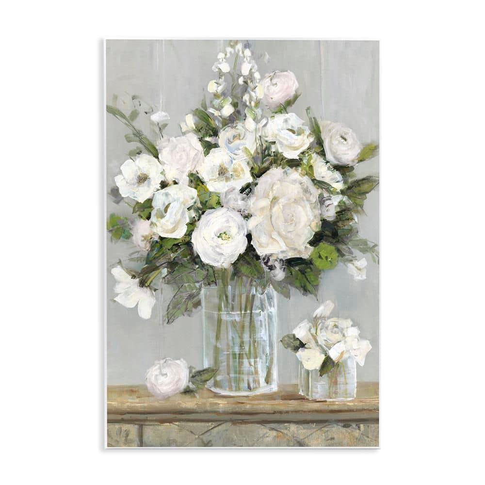 UPC 197081625113 product image for Country White Full Blossoms by Sally Swatland Unframed Graphic Art Print Nature  | upcitemdb.com