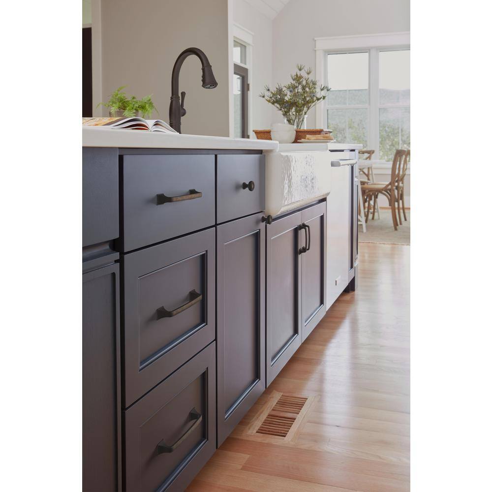 Oil Rubbed Bronze Traditional Cabinet Bar Pull with Mounting Hardware