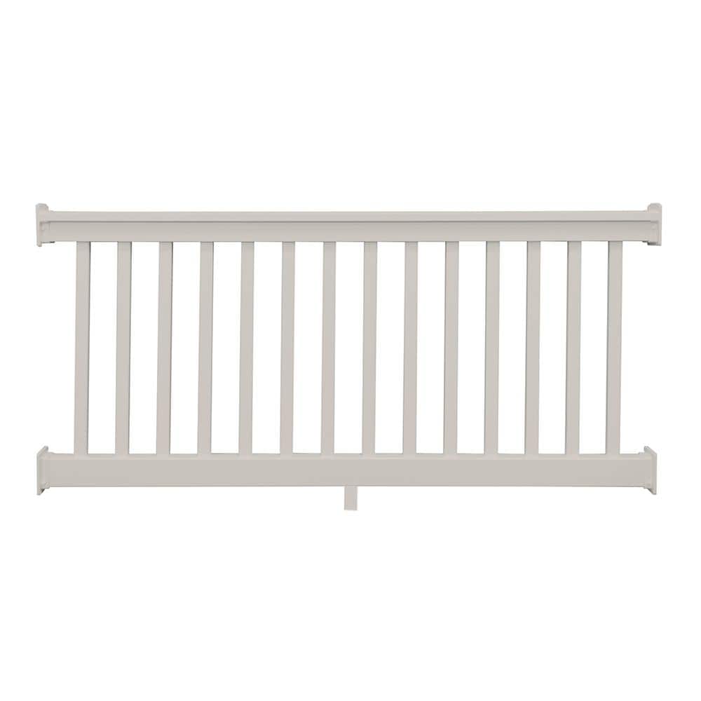 Riviera 3.5 ft. H x 6 ft. W Tan Vinyl Railing Kit price history on PriceWatchPro
