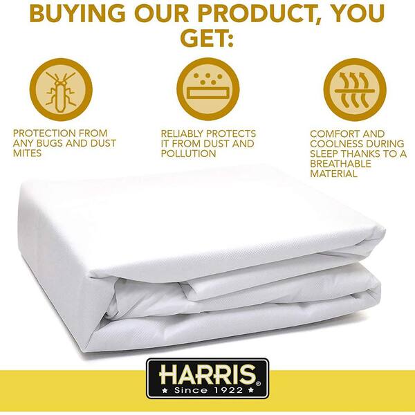 harris bed bug mattress cover