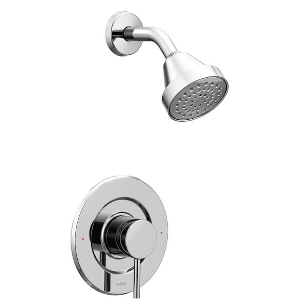 MOEN Align 1-Handle Posi-Temp Shower Faucet Trim Kit in Chrome (Valve Not Included)
