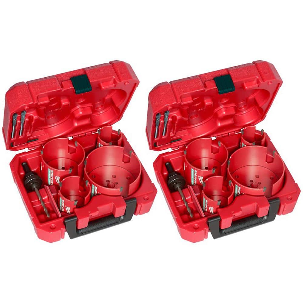 Milwaukee BIG HAWG Carbide Hole Saw Kit (16Piece) 495692854956