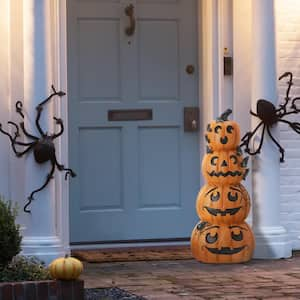 39 in. Stacked Jack-O-Lanterns