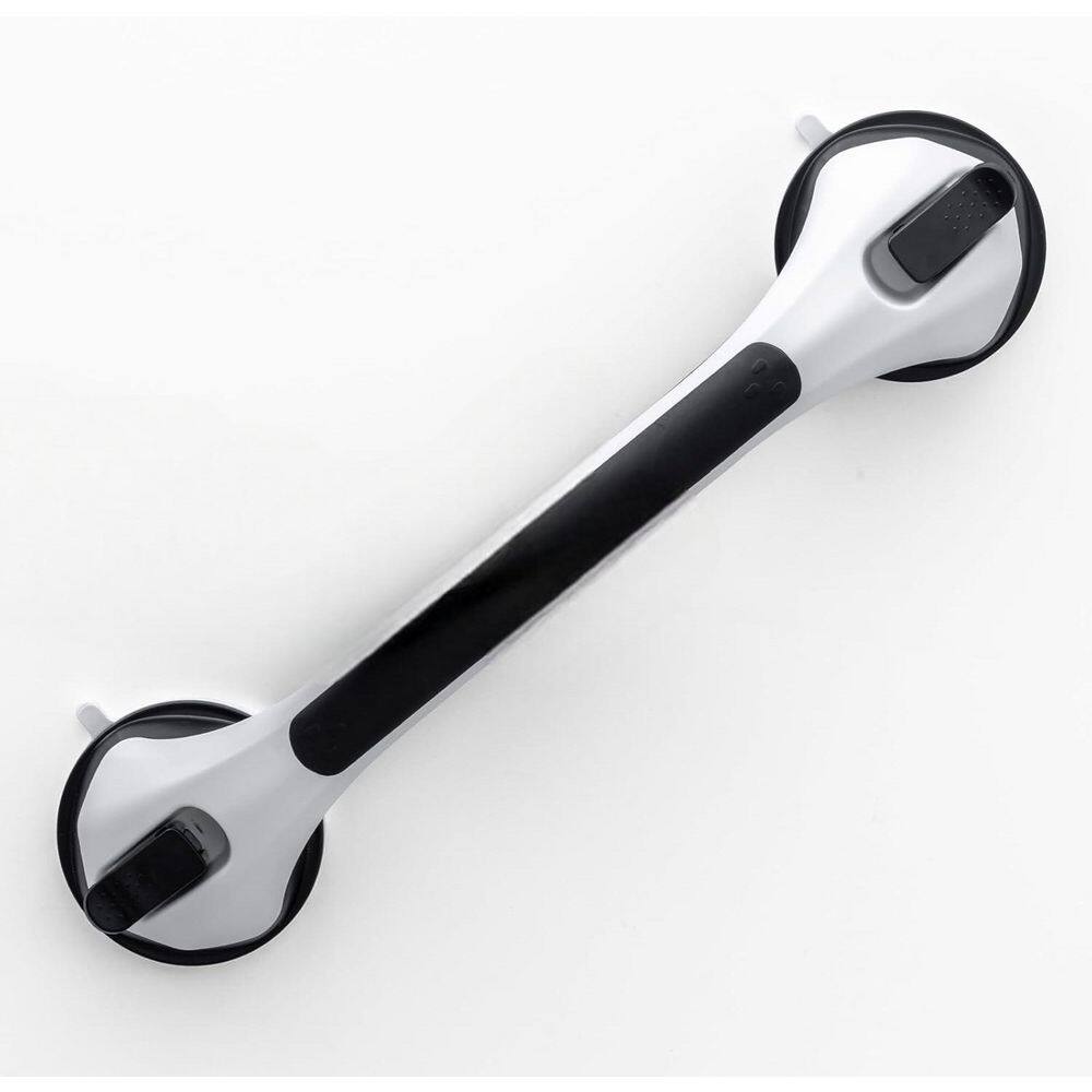 17 in. L Strong Suction Bath Handrails, Safety Grip for Bathroom, No Drilli