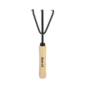 5-2/5 in. Wood Handle Hand Cultivator