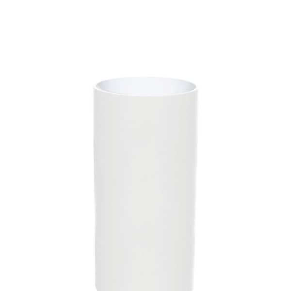 24 in. x 50 ft. Snow White Aluminum PVC Textured Coated Trim Coil