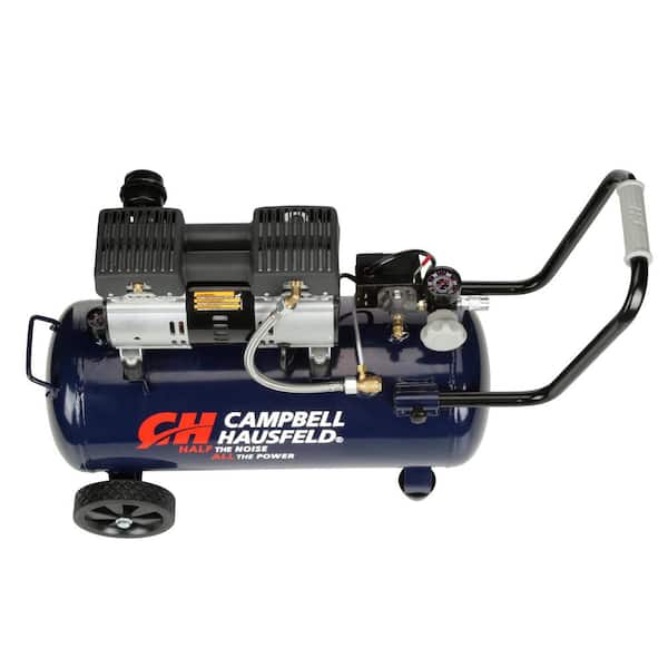 Campbell Hausfeld DC080500 Quiet 1-HP 8-Gallon Portable Air Compressor