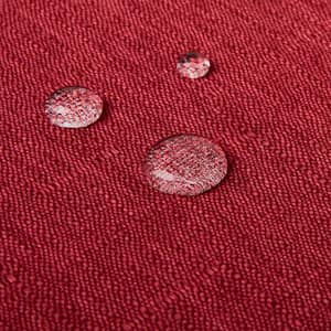 Somers 70 in. W x 70 in. L Red Solid Polyester Tablecloth