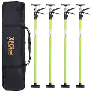 Tatayosi 2-Pack Green Steel Adjustable Support Pole Jack Post Hand